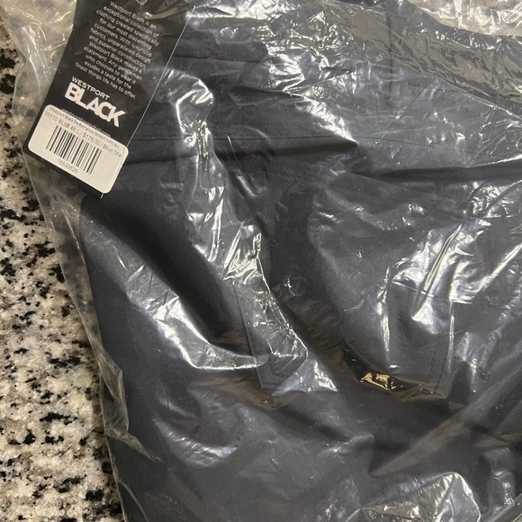 Westport Black Performance Stretch 5-Pocket Dress Pants 44w/unfinished - Picture 3 of 3